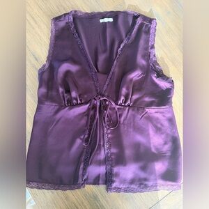 Maurices Deep Purple Chemise